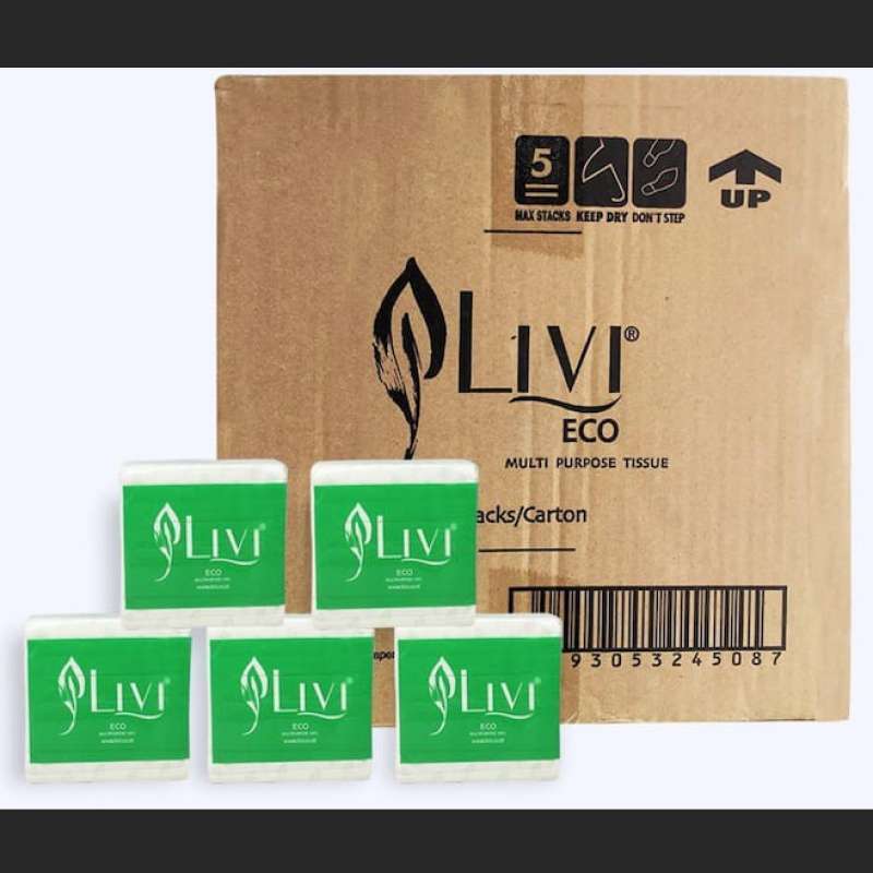 Promo Livi Eco Pop Up Multipurpose [150 Sheet/ 2 Ply] Diskon 20 Di