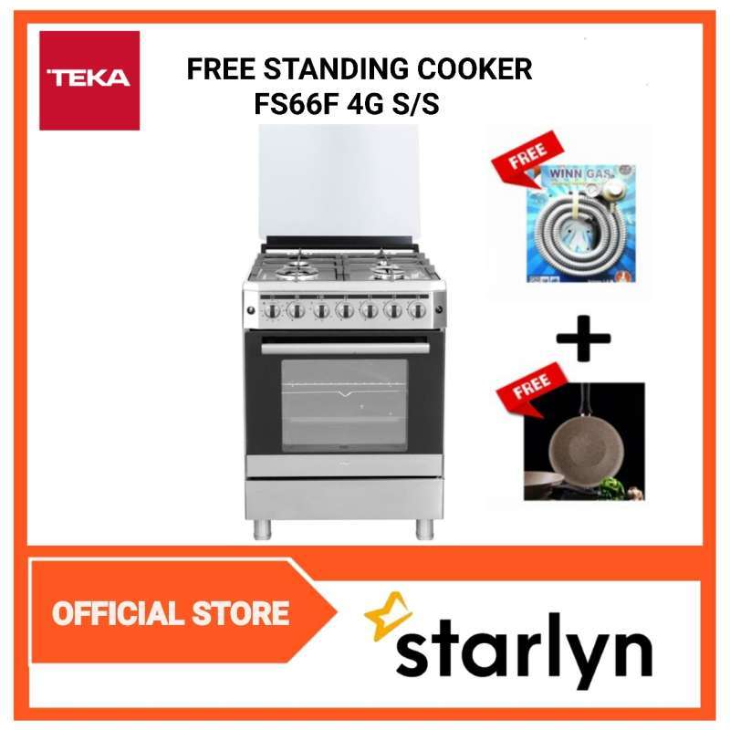 Jual TEKA FREE STANDING COOKER FS66F 4G S/S di Seller cv.starlyn CV
