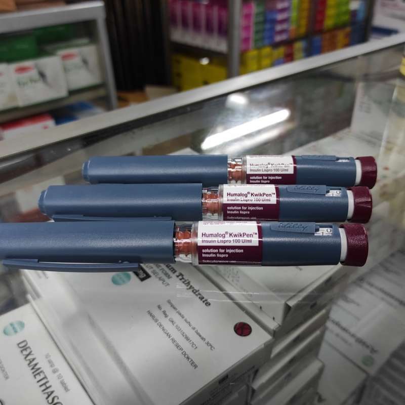 Promo Obat DiabetesHumalog KwikPen Insulin Lispro 100 U/mL Pen