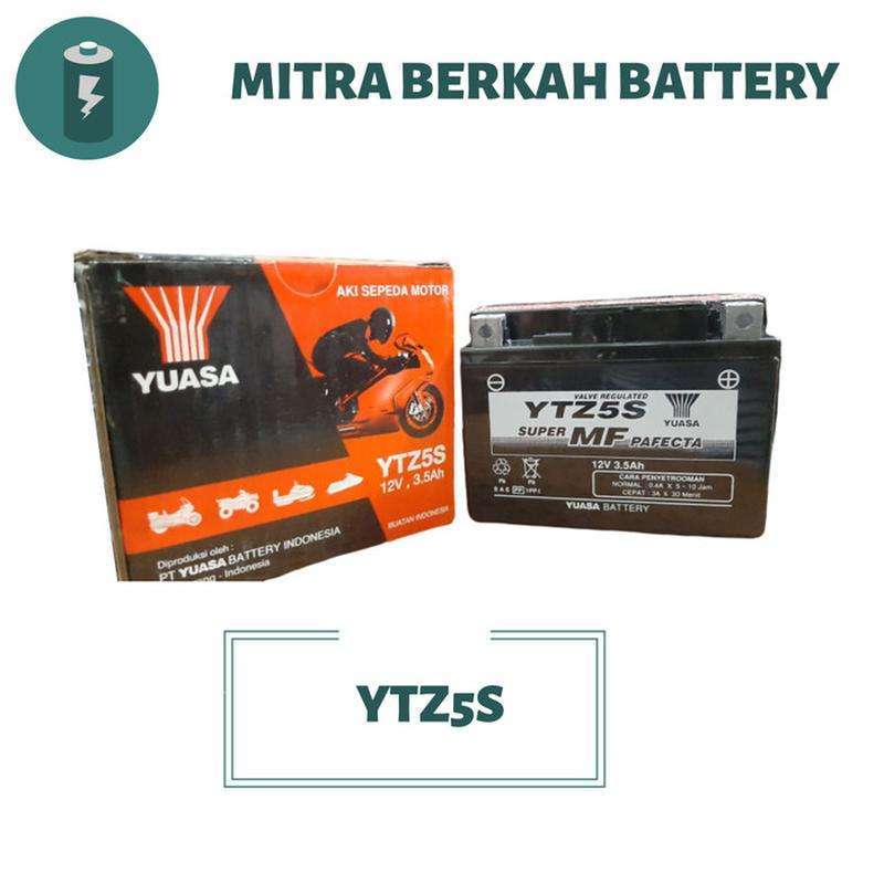 Jual Yuasa Aki Motor Suzuki Skydrive Ytz5S di Seller Mitra Berkah