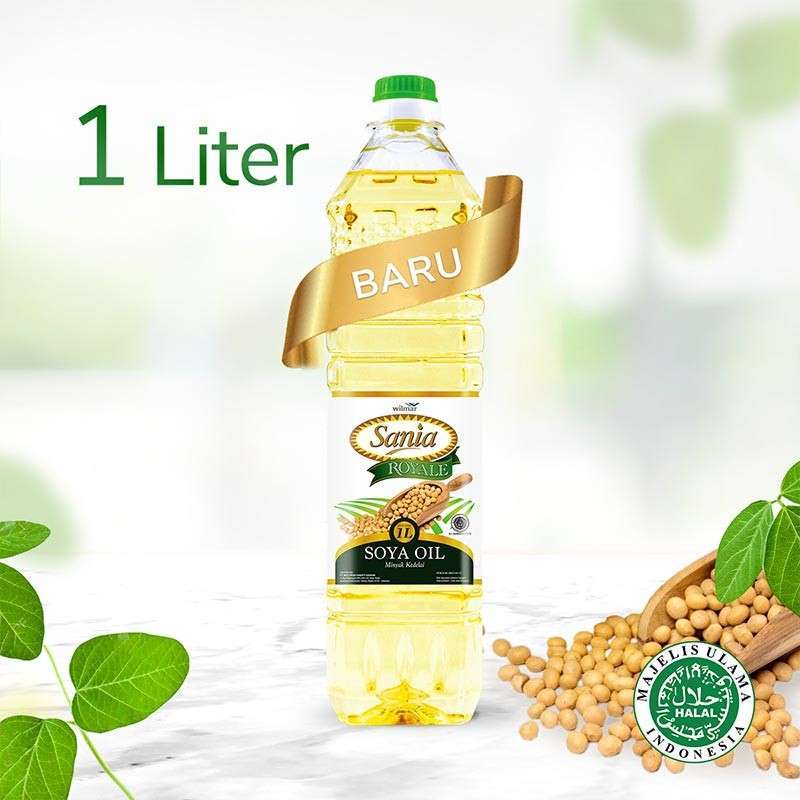 Jual Sania Royale Soya Oil [Botol/ 1 L] di Seller HARVI GROUP ...