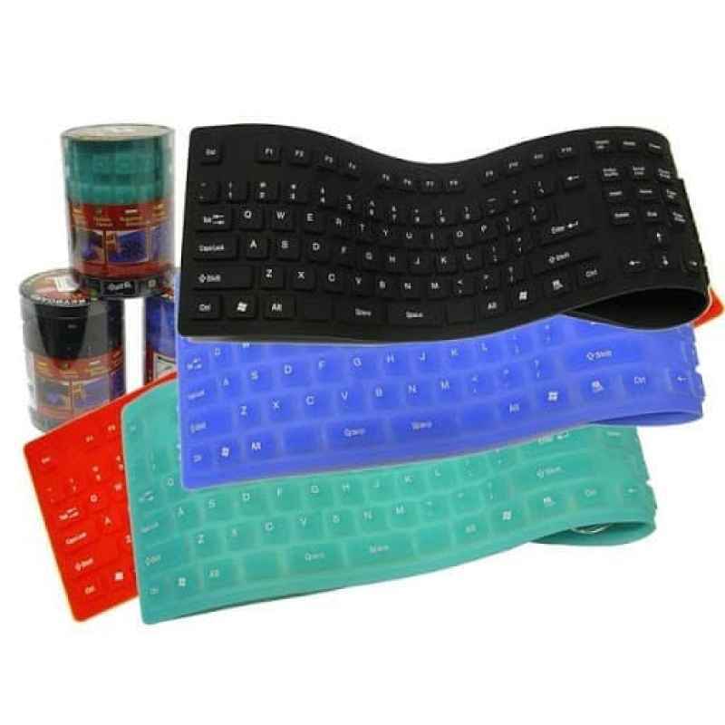 Jual Keyboard Flexible USB Keyboard USB Flexible Keyboard Fleksibel