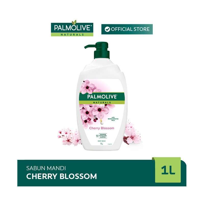 Jual Palmolive Naturals Cherry Blossom Body Wash [1 L] di Seller HARVI
