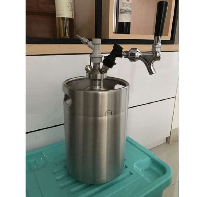 Jual nitro coffee keg / cornelius keg / mini beer keg / nitro cold brew