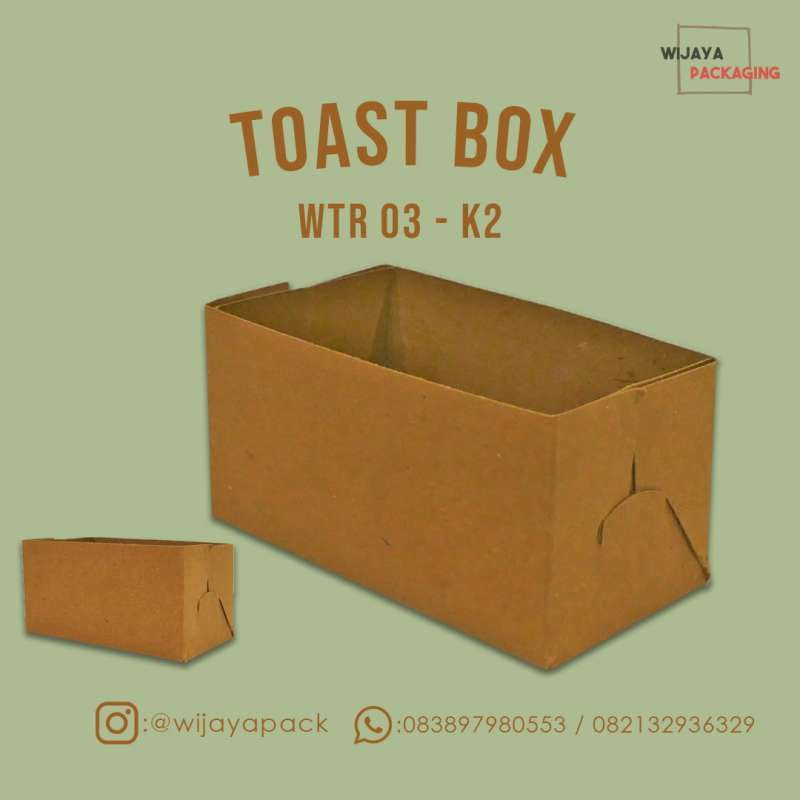Jual TRAY TOAST JANJI JIWA UK 10,5cm x5,5cm x 5,5cm FREE STIKER/CETAK LOGO di Seller Wijaya