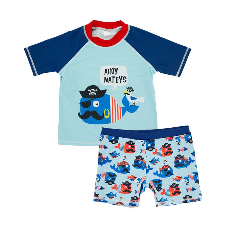 jual abby baby pirate whale swimwear baju renang anak air blue harga kualitas jual abby baby pirate whale swimwear baju renang anak air blue harga kualitas
