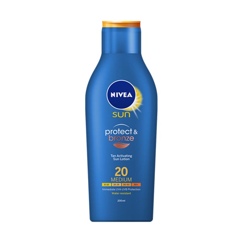 Jual Nivea Sun Protect & Bronze Lotion Spf 20 [200 Ml] Di Seller Nivea