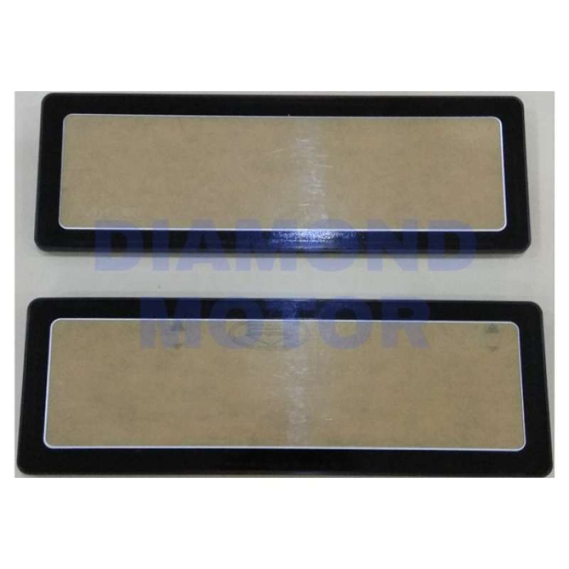 Promo Tatakan Nopol Plat Nomor Acrilic Polos 46cm Universal Semua Mobil