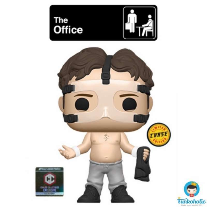 Promo Funko POP! The Office Dwight Schrute Basketball (Shirtless