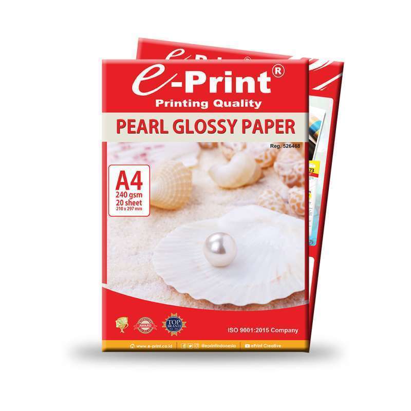 Promo ePrint Photo Paper Pearl Glossy Paper A4 240gsm Diskon 60 di
