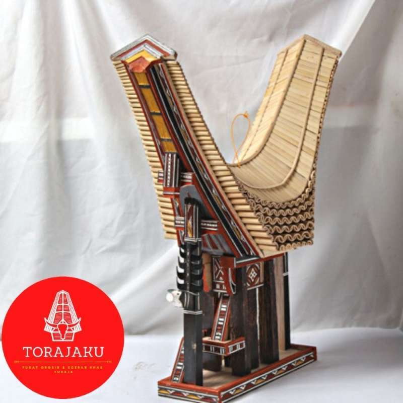 Jual Miniatur Rumah Adat Tongkonan Toraja Unik Ukuran Besar Di Seller