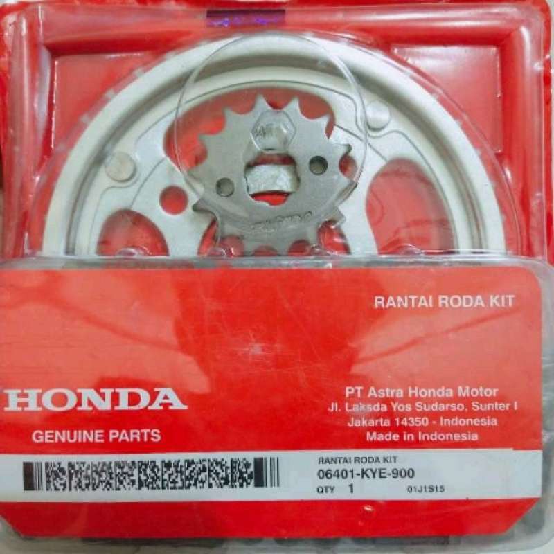 Jual Rantai roda kit New Megapro Monoshock, Gear set gir set kye di