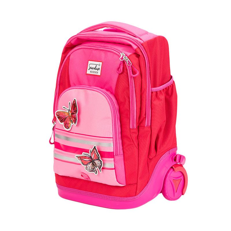 Jual Stardust 88004 Butterfly 2In1 Backpack And Trolley Tas Sekolah