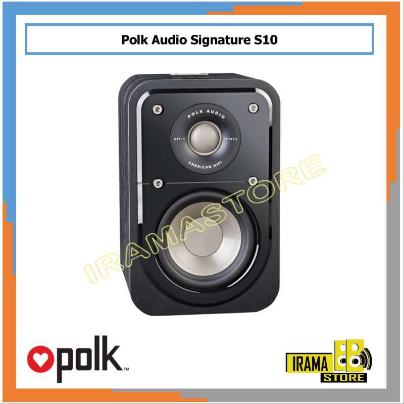 Jual Polk Audio Signature S10 Bookshelf speaker Hitam di Seller