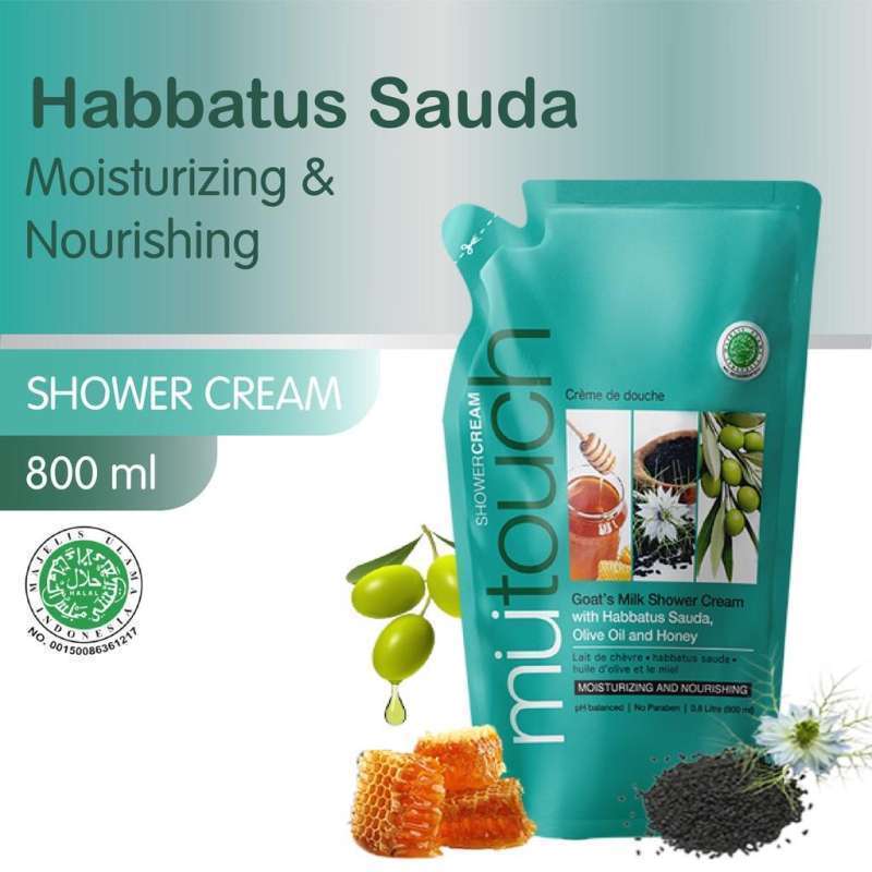 Mutouch Jual Mutouch Goat's Milk Shower Cream Habbatus Sauda , Olive Oil And ...
