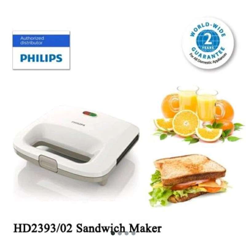 Jual PHILIPS HD2393 Sandwich Press Toaster di Seller Laris