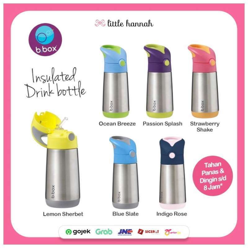 Jual Jual Bbox Insulated Drink Bottle Botol Thermos Indigo Rose Di
