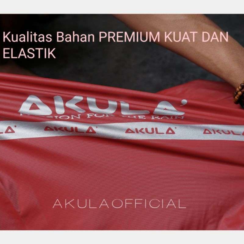 Promo Jas Hujan Motor Pria dan Wanita Dewasa AKULA Terbaik JAS HUJAN