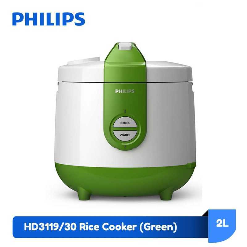 Jual Philips Rice Cooker Hd3119 2l Hijau Di Seller Surya Prima