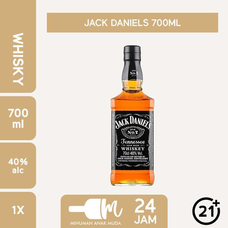 Jual Jack Daniels no.7 700ml Bourbon Whisky / Jack Daniel