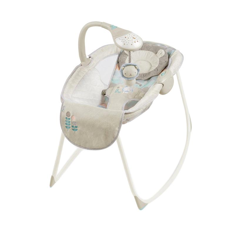 Jual Ingenuity 11164 Moonlight Rocking Sleeper Lullaby Lion Baby