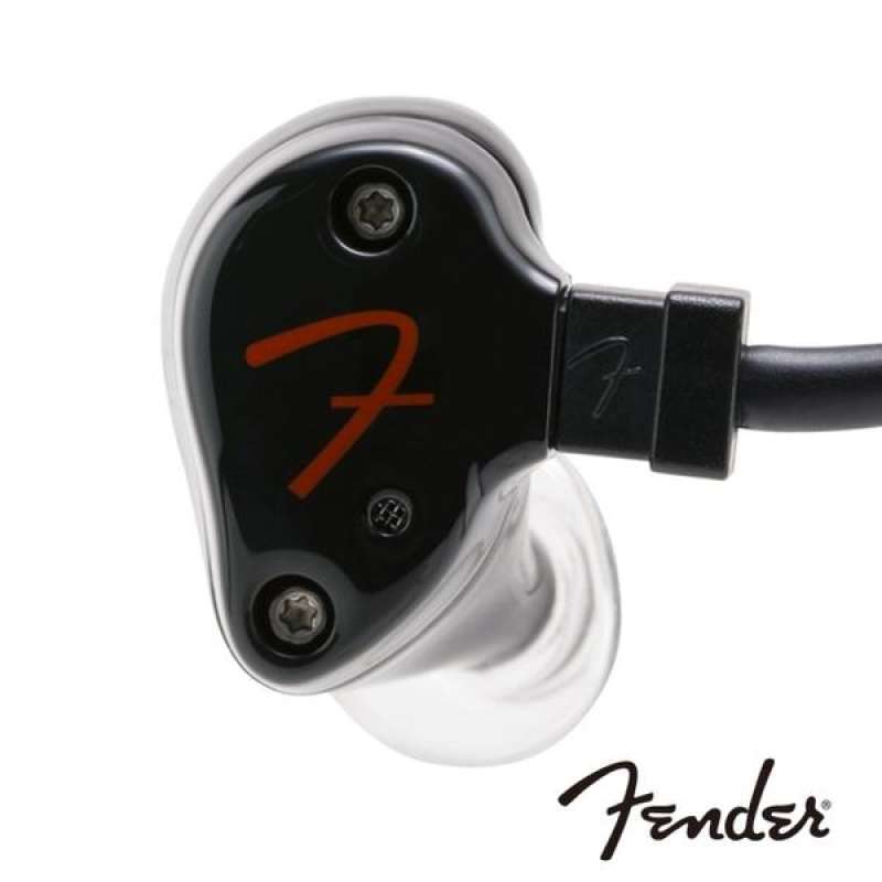 Jual (fender)Fender NINE IEM InEar Monitor HeadphoneMetal Black di