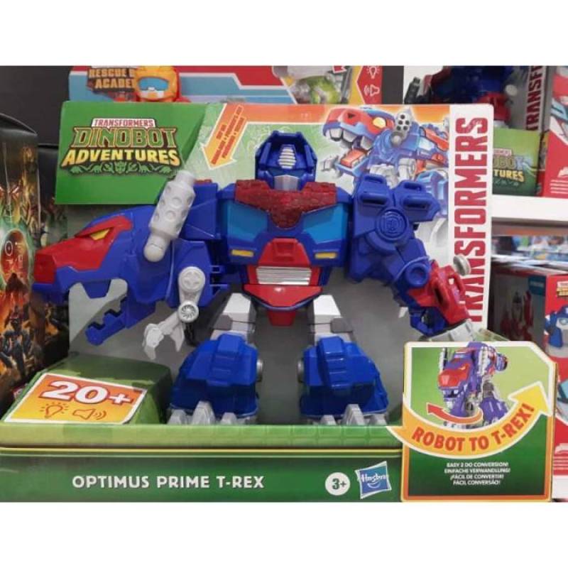 Jual Sale Transformers Dinobot Adventures Optimus Prime Trex
