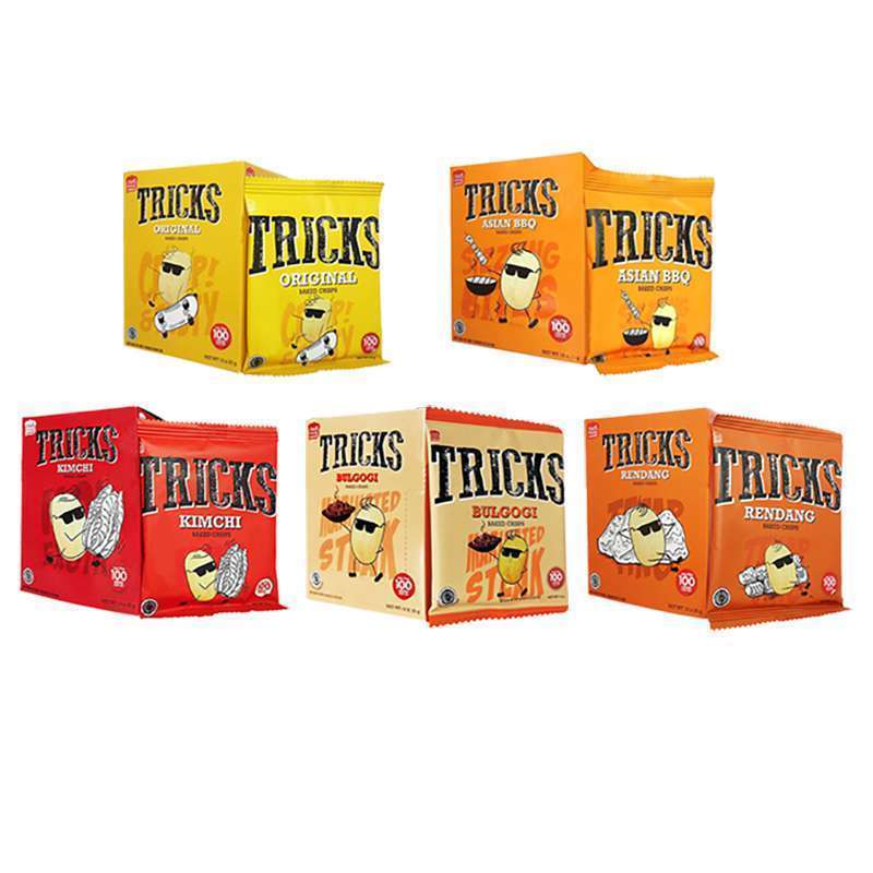Promo Tricks Baked Crisps Kentang Rasa Bulgogi (bundling 3) Diskon 36% ...