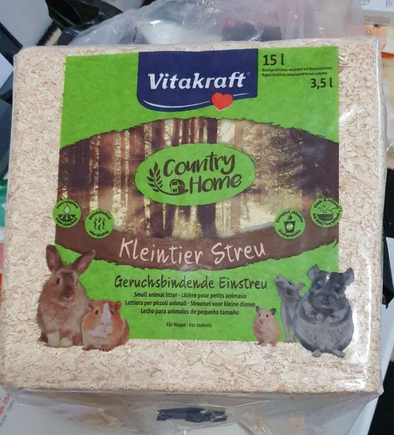 Promo Vitakraft Small Animal Litter Bedding Alas Kandang Hamster Marmut Original 100 