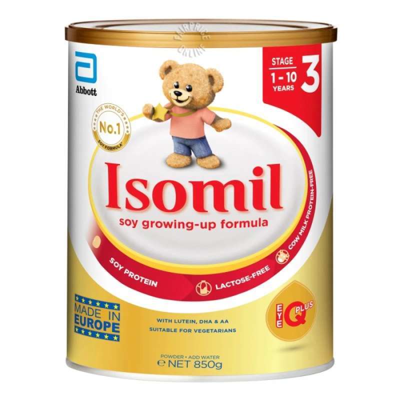 Jual Abbott Isomil Growing Up Soy Milk Formula Step 3 850g Di Seller