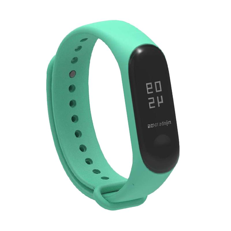 Jual Strap Tali Silicone Xiaomi Mi Band 3 SmartBand Online