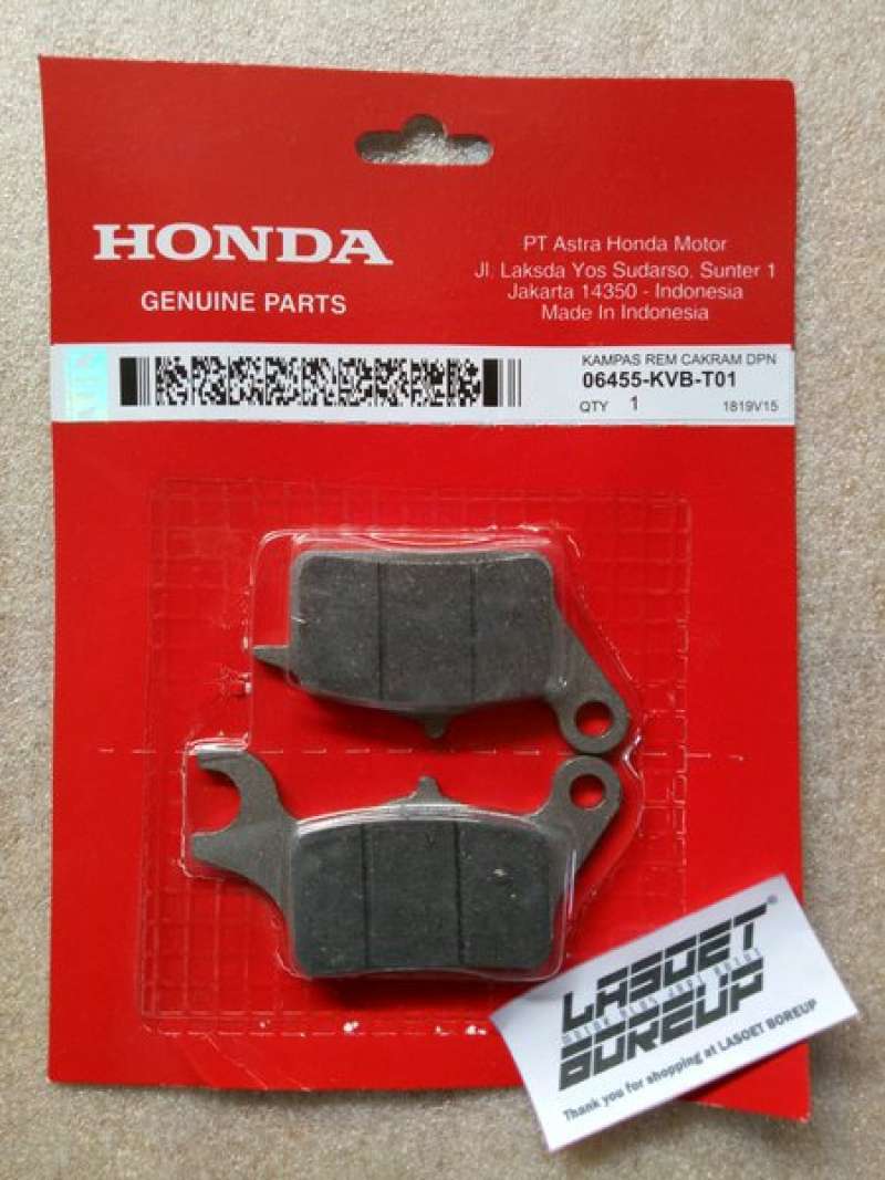 Promo DISCPAD KAMPAS REM CAKRAM DEPAN HONDA VARIO CBS TECHNO 110