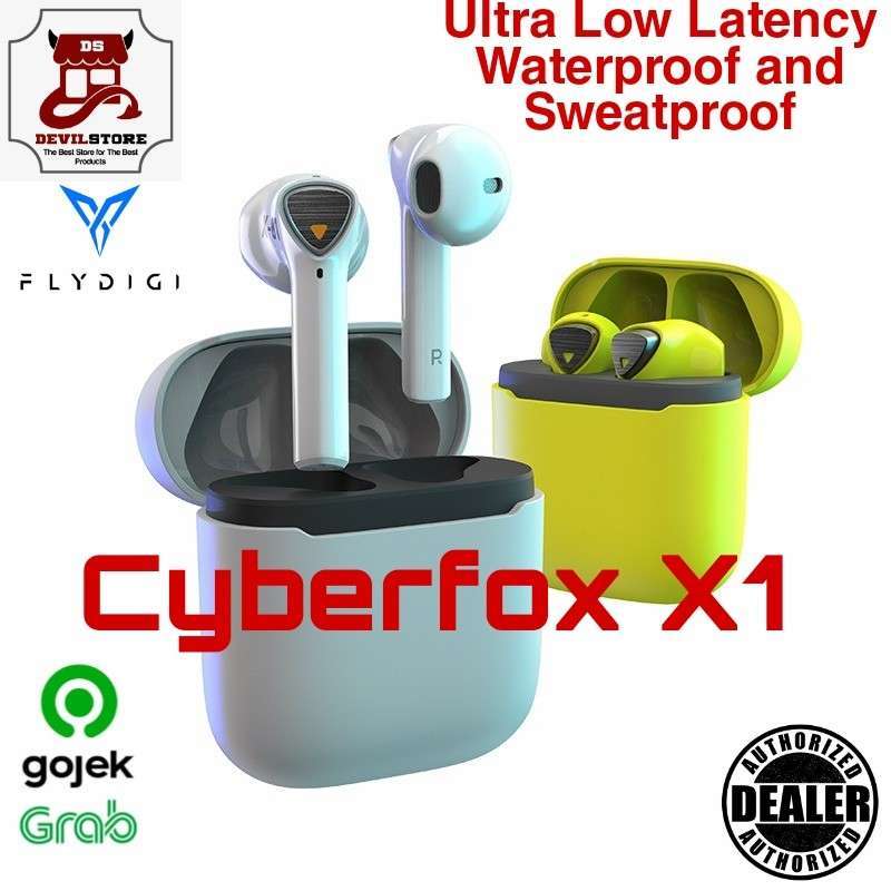 Jual Flydigi Cyberfox X1 Ultra Low Latency TWS Gaming Earbuds Original ...