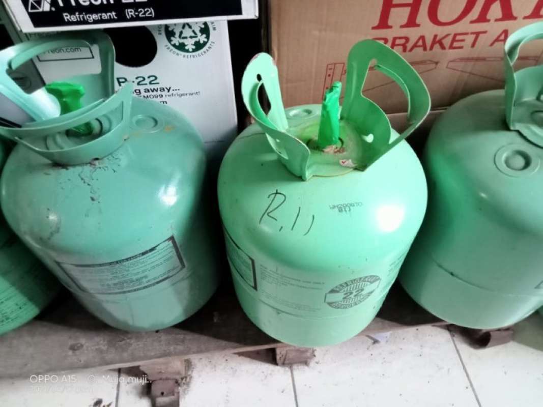 Jual SALE FREON R11 MERK REFRIGERANT TABUNG 10KG di Seller Flakes