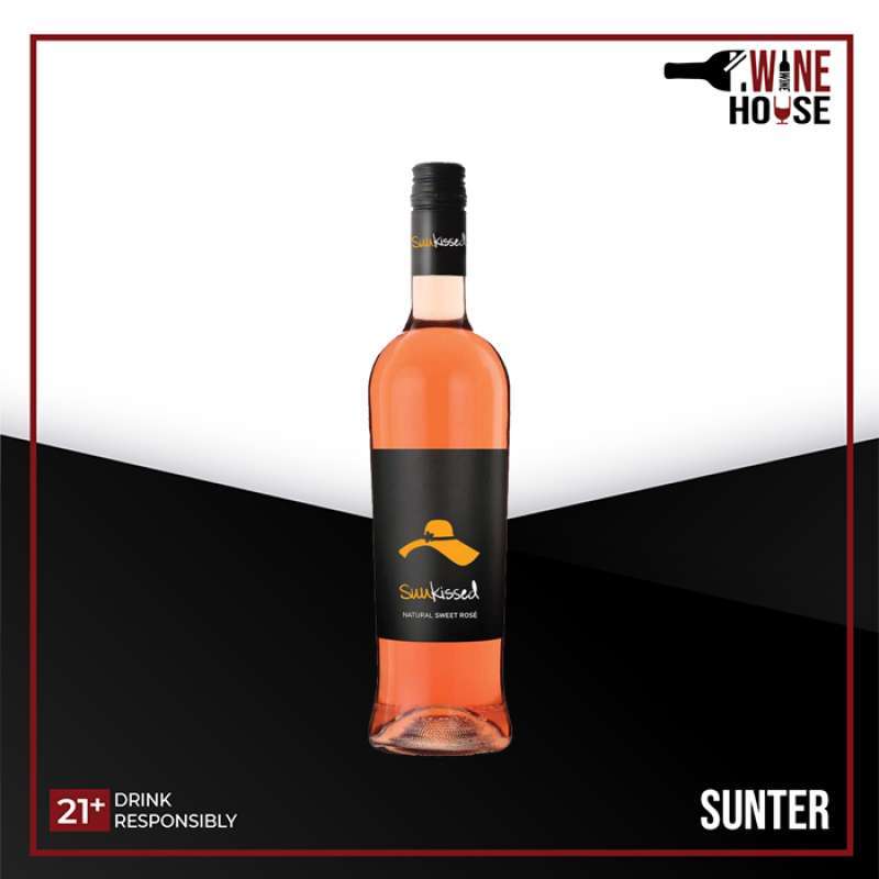 Jual Sunkissed Natural Sweet Rose South African Rose Wine di Seller