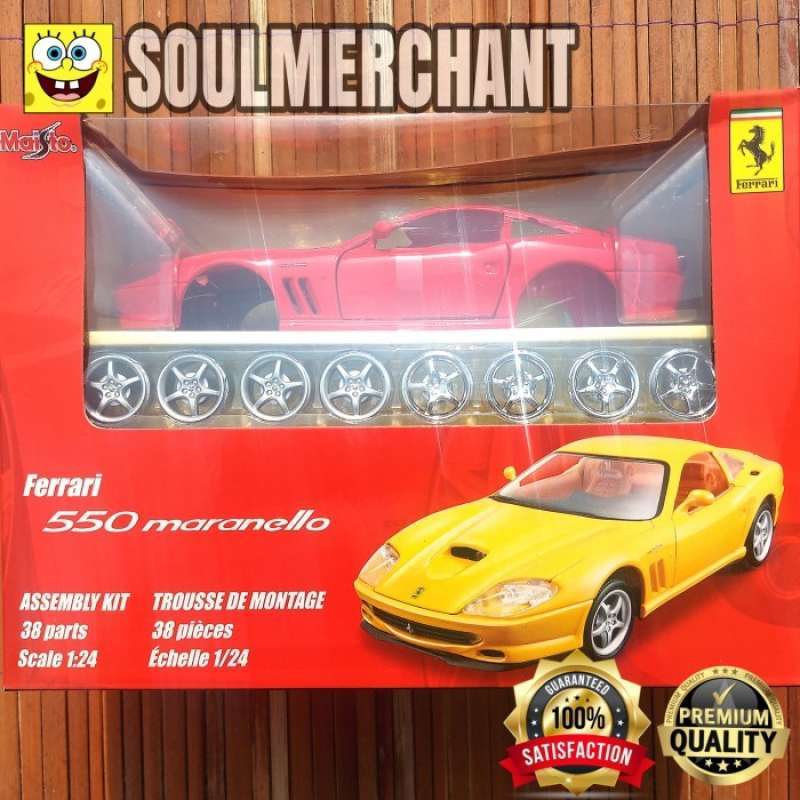 Maisto 1/24 Ferrari Enzo - Rouge - Modèle Réduit Diecast D'occasion