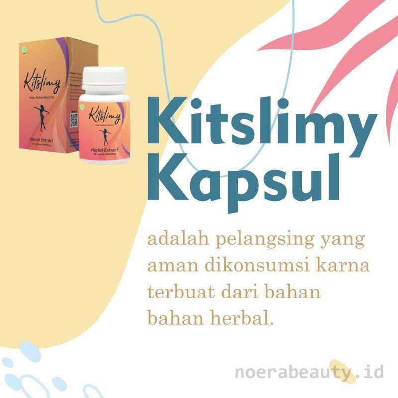Jual AMPUH ORIGINAL KITSLIMY Obat Diet/Pelangsing Isi 30 Kapsul Asli