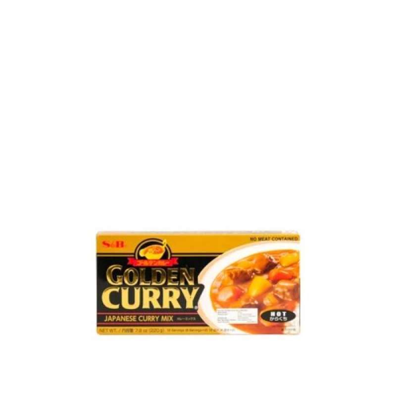 Promo SB golden curry sauce mix hot 220gr box Diskon 15 di Seller