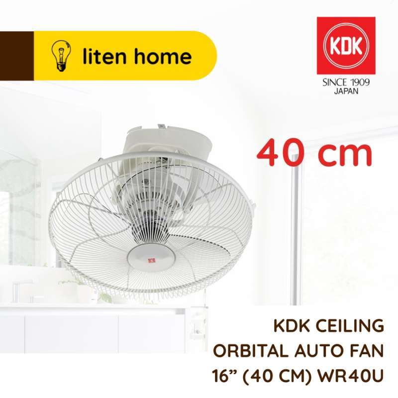 Wr40u Jual KDK WR40U WR 40U Kipas Angin Plafon Orbit / Ceiling Auto Orbit Fan ...