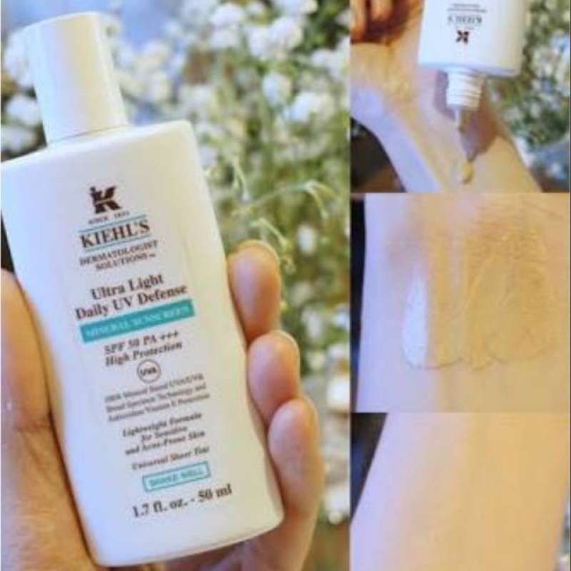 Jual Kiehl's Ultra Light Daily Uv Defense Mineral Sunscreen Spf 50 Pa
