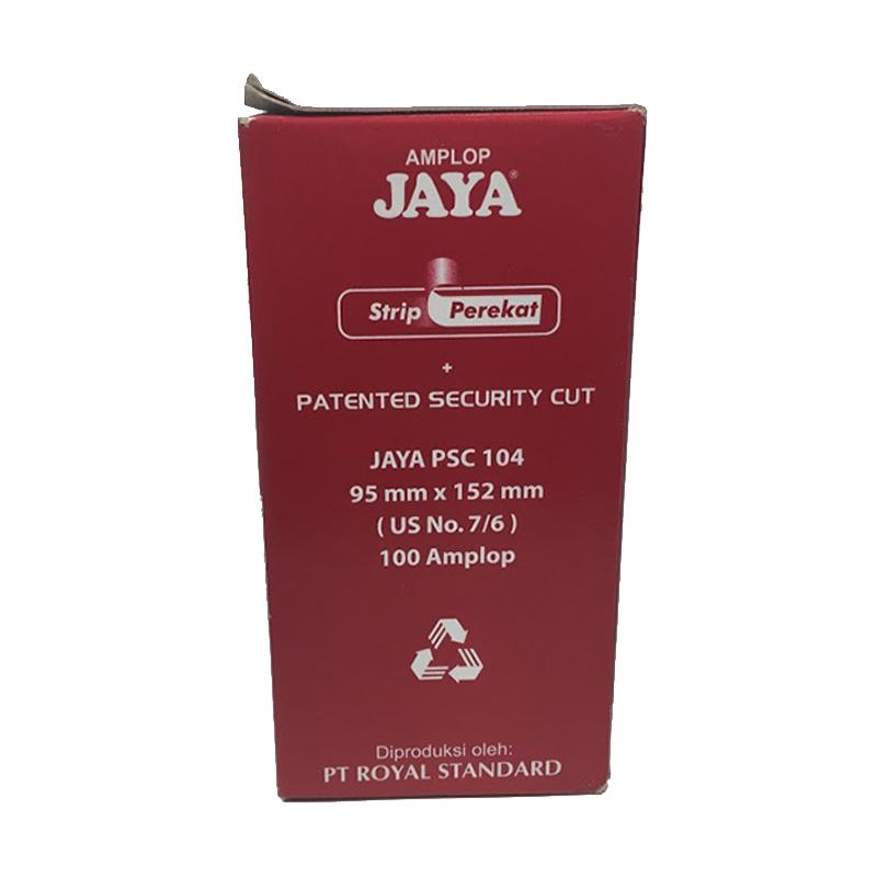Jual Jaya PSC 104 Amplop Polos - Putih [100 Lembar] Online