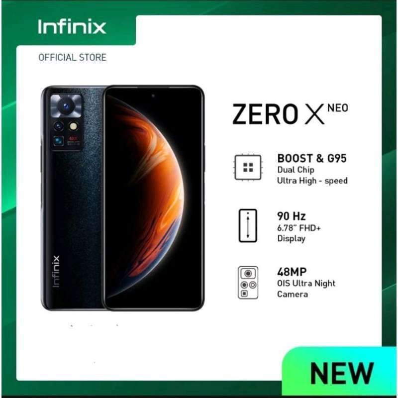 Jual infinix Zero X Neo 8/128GB 48MP OIS With 60X Periscope Zoom Helio