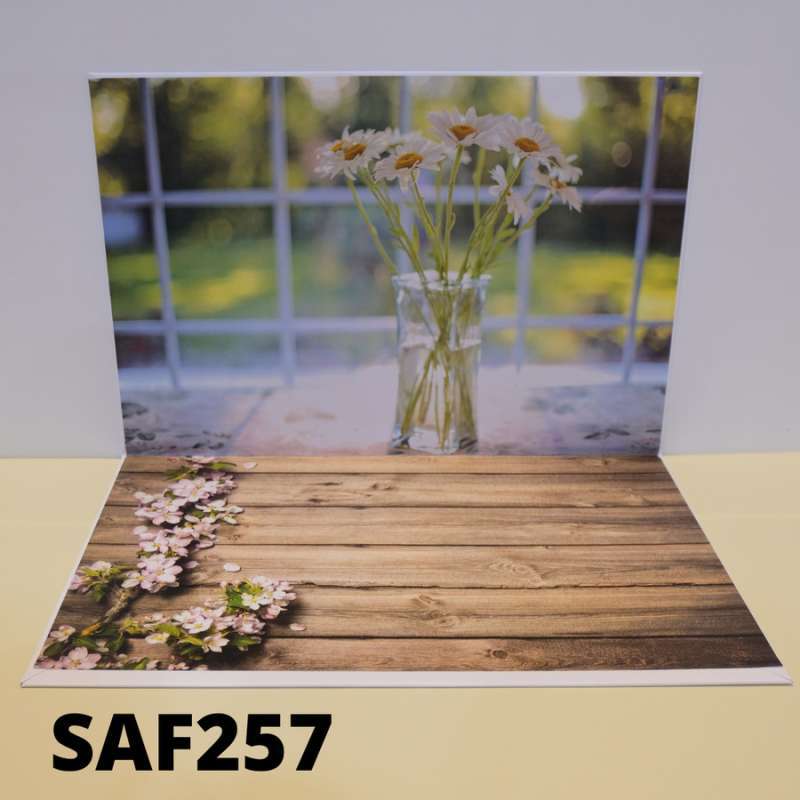 Jual Alas foto lipat / baground foto waterproof motif