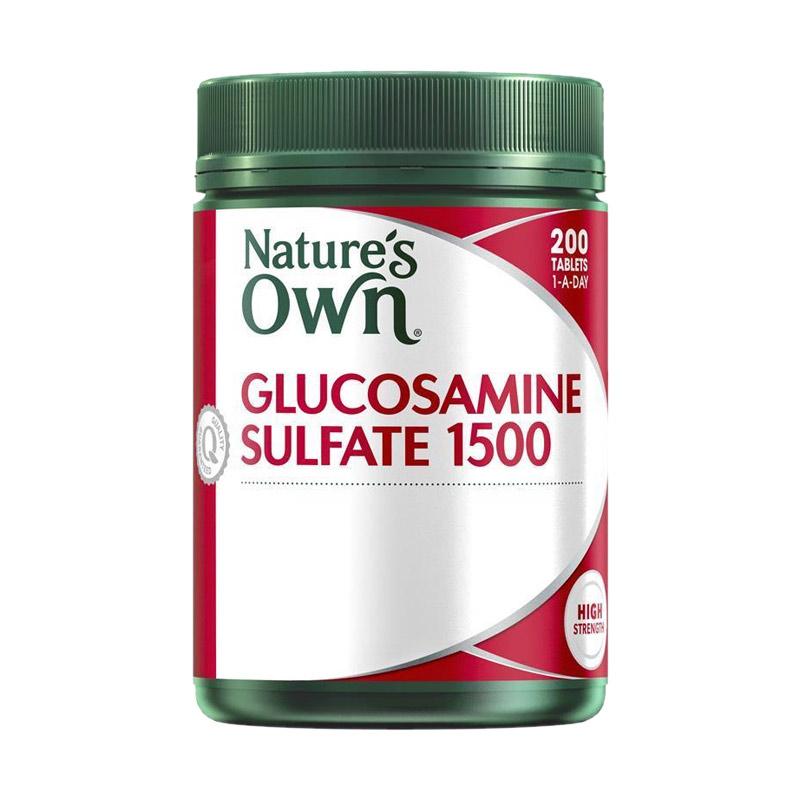 Jual NATURE'S OWN Glucosamine Sulfate 1500 Multivitamin [200 Tablets
