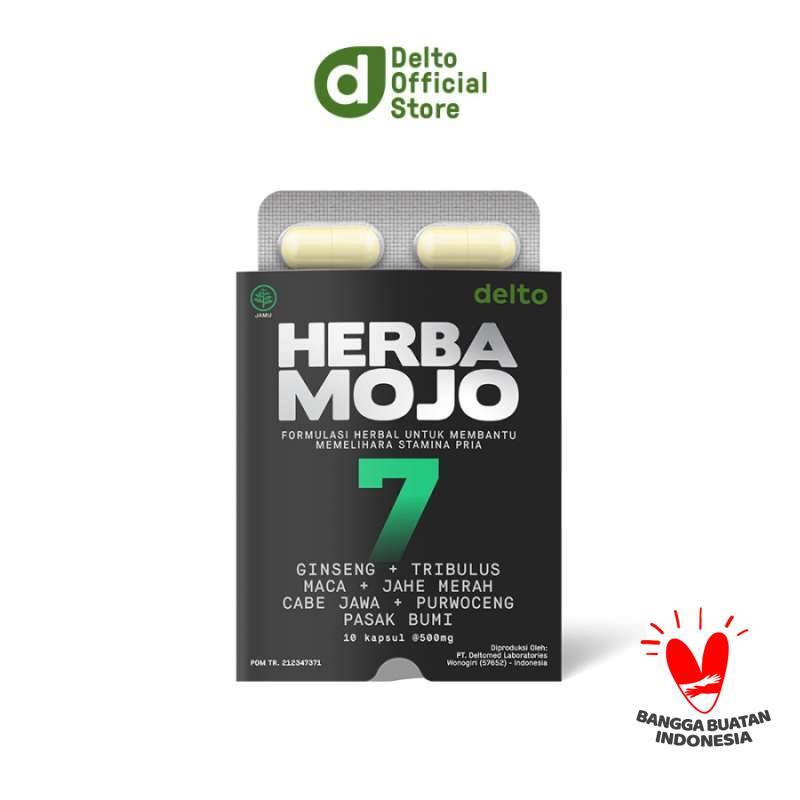 Jual 10 kap HERBA MOJO 500mg Herbana Relief Sari HERBANA di Seller