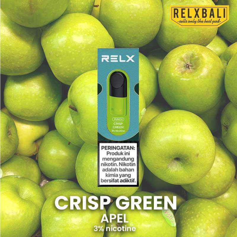 Jual Relx Infinity Pod Pro Crisp Green / Rasa Apel 1 Pack Isi 2 Pods Di