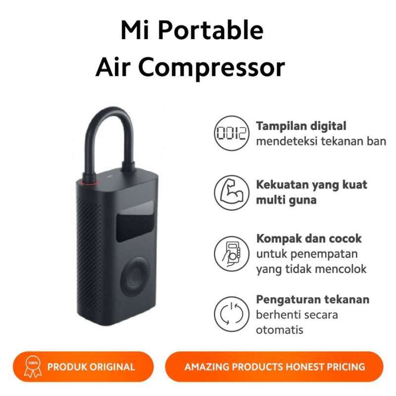 Jual Xiaomi Mi Portable Electric Air Compressor Garansi Resmi di Seller Surya Mitra Online