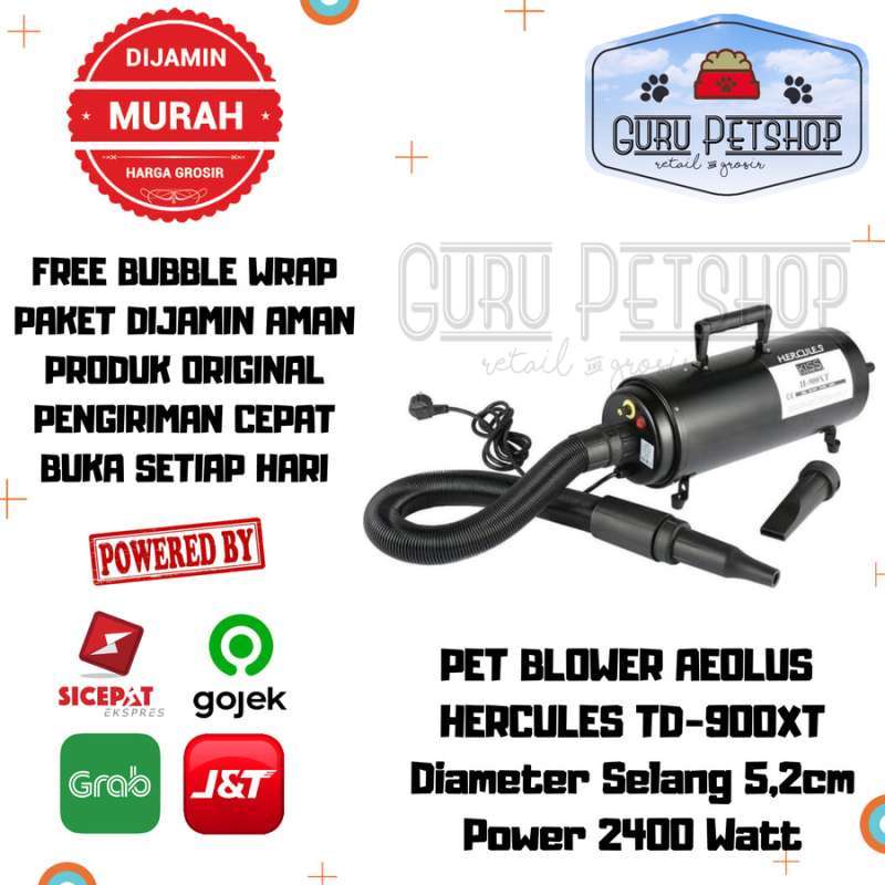 Promo Pet Dryer / Pet Blower Aeolus Hercules TD900XT Double Motor