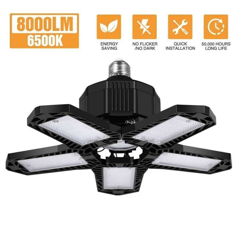 Jual Lampu Plafon Led Lipat E26 150w 456 Led Lampu Garasi Lampu Kerja