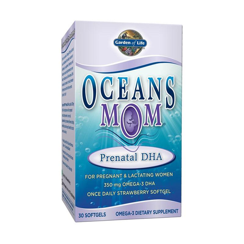 Jual Garden of Life Oceans Mom Prenatal DHA Rasa Stroberi Multivitamin